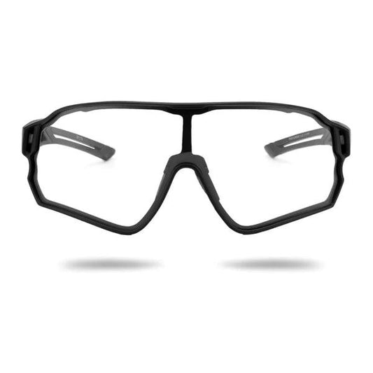 ROCKBROS Photochromic Sunglasses Thicken PC Lenses With UV400 Protection Coating (10139)-Matte Black