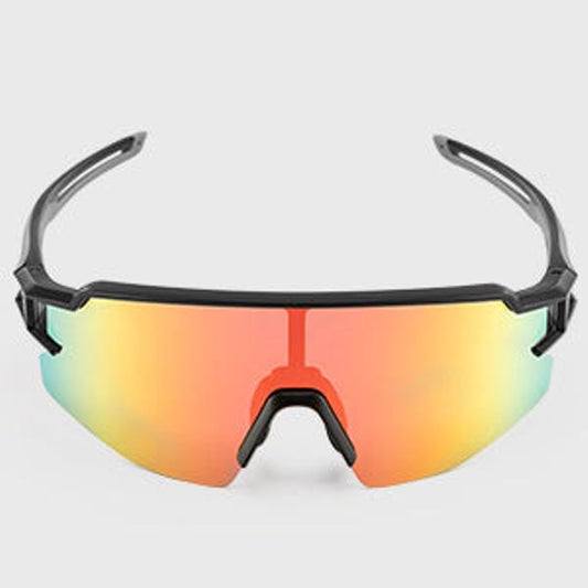 ROCKBROS-Ultralight Polarised Sports Sunglasses 22g (10179BK)-Orange Black