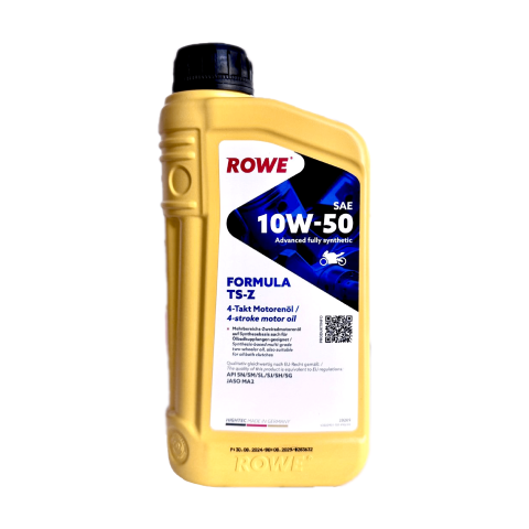 ROWE Fully Synthetic Motorbike 10w50 Oil