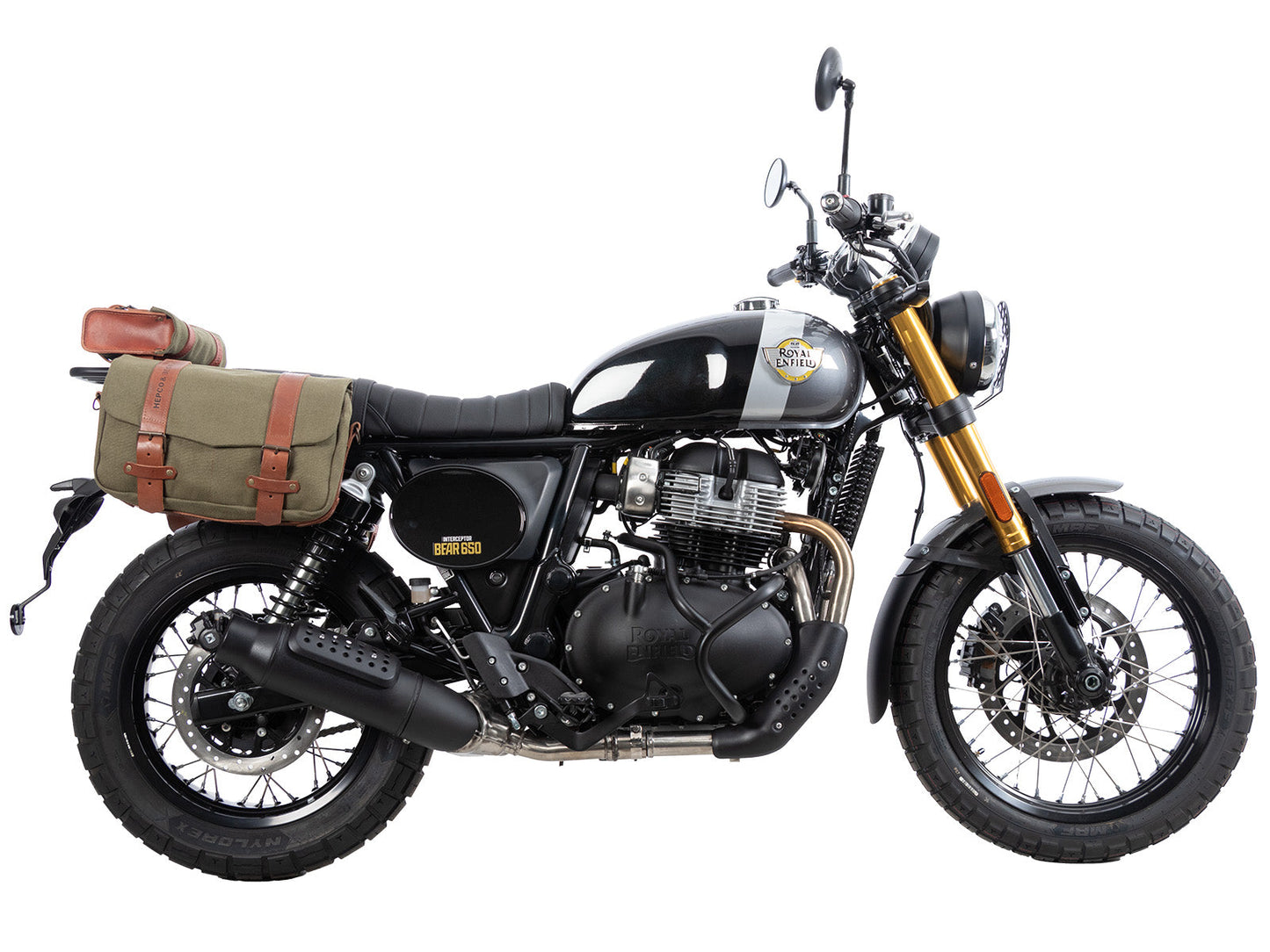 ROYAL ENFIELD BEAR 650 Luggage - Topcase Carrier (Tubed) - Hepco Becker - 6587689 01 01