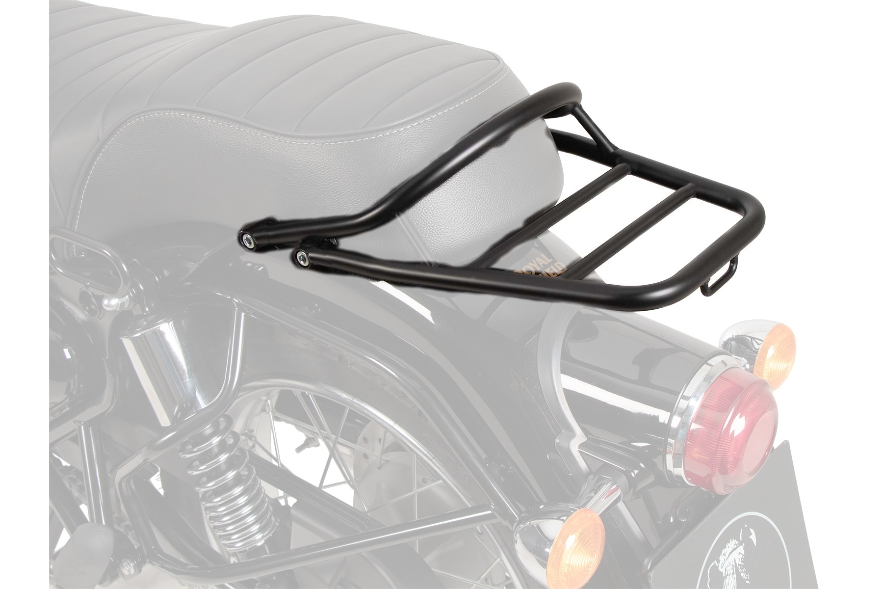 ROYAL ENFIELD BULLET 350 Luggage - Topcase Carrier (Tubed) - Hepco Becker - 6587662 01 01