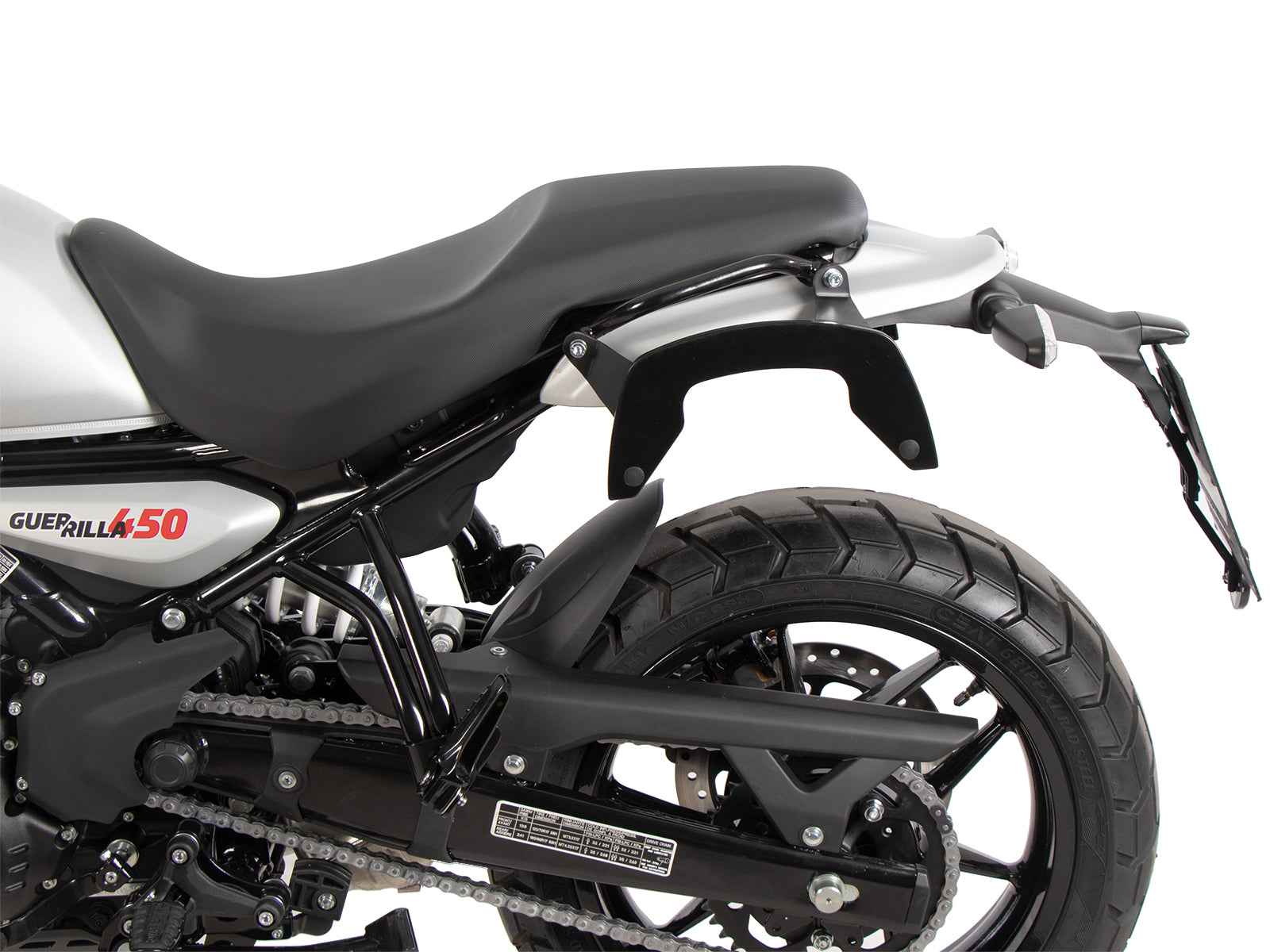 ROYAL ENFIELD GUERRILLA 450 Sidecases Carrier - C-Bow - Hepco Becker - 6307676 00 01
