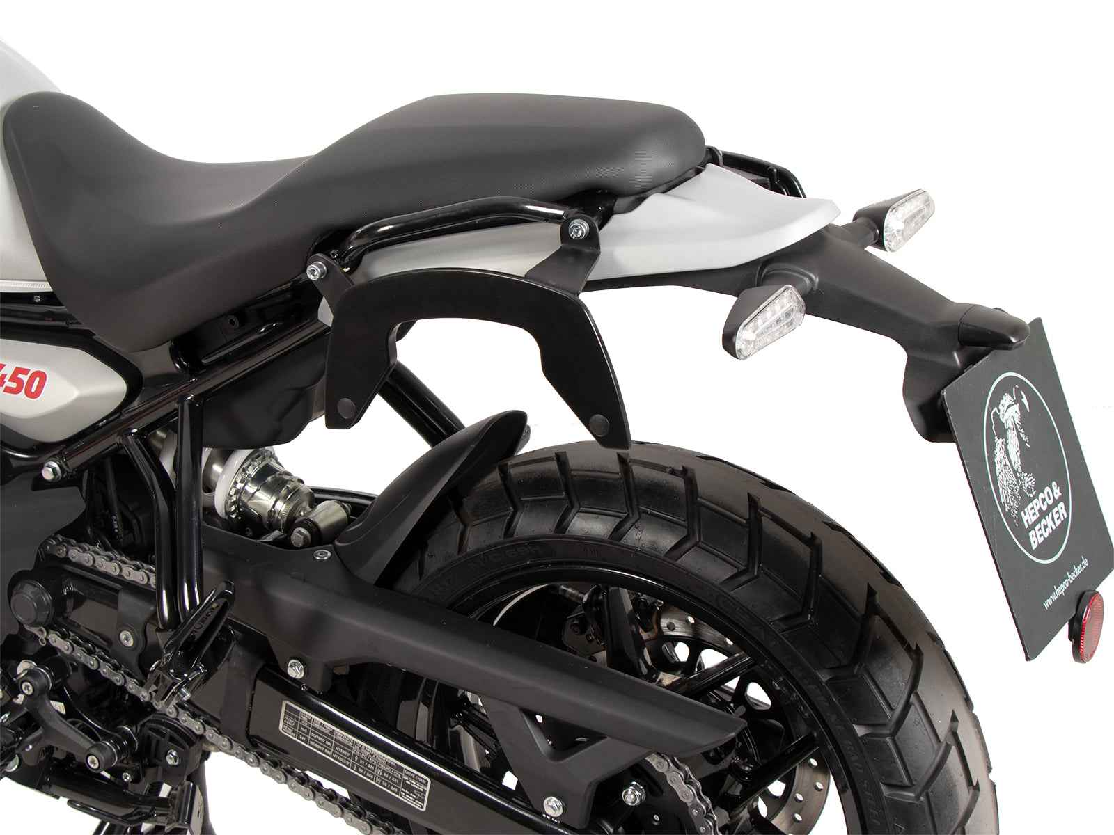 ROYAL ENFIELD GUERRILLA 450 Sidecases Carrier - C-Bow - Hepco Becker - 6307676 00 01