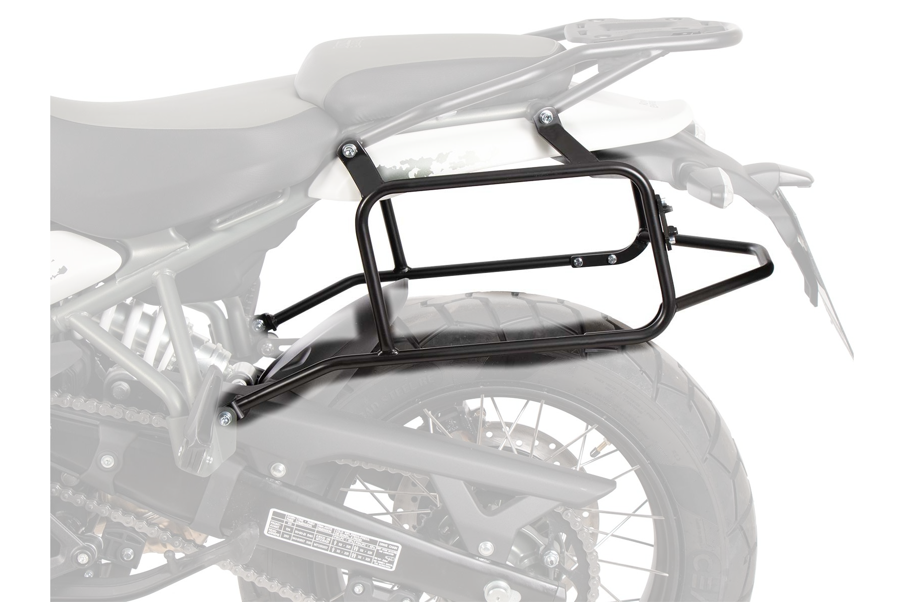 ROYAL ENFIELD HIMALAYAN 450 Carrier - Sidecarrier Permanently Fixed - Hepco Becker - 6537661 00 01