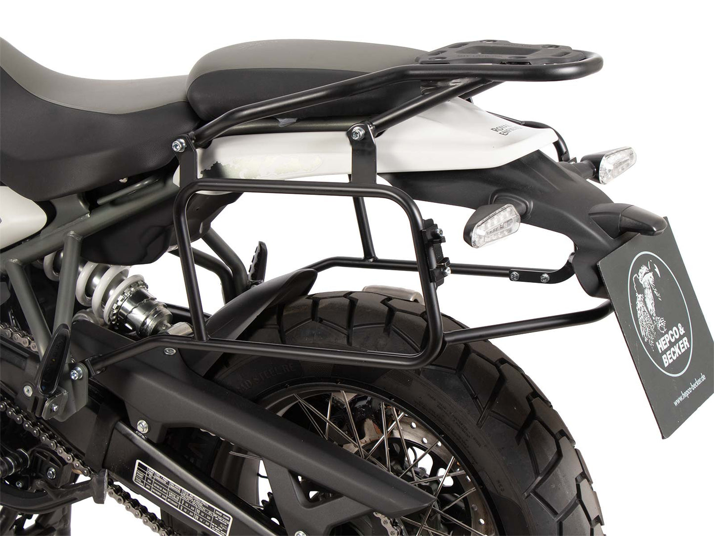 ROYAL ENFIELD HIMALAYAN 450 Carrier - Sidecarrier Permanently Fixed - Hepco Becker - 6537661 00 01