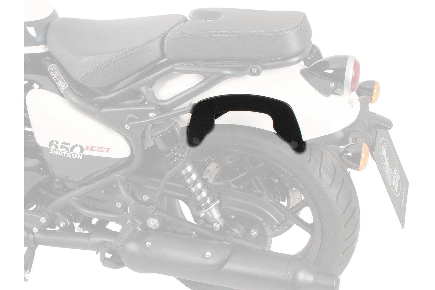 ROYAL ENFIELD SHOTGUN 650 Luggage Carrier - C-Bow - Hepco Becker - 6307666 00 01