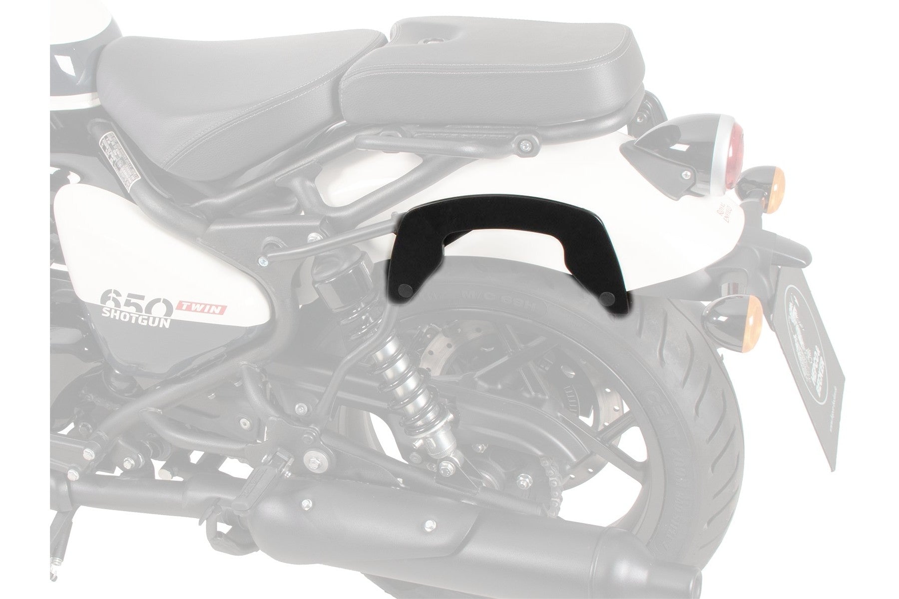 ROYAL ENFIELD SHOTGUN 650 Luggage Carrier - C-Bow - Hepco Becker - 6307666 00 01