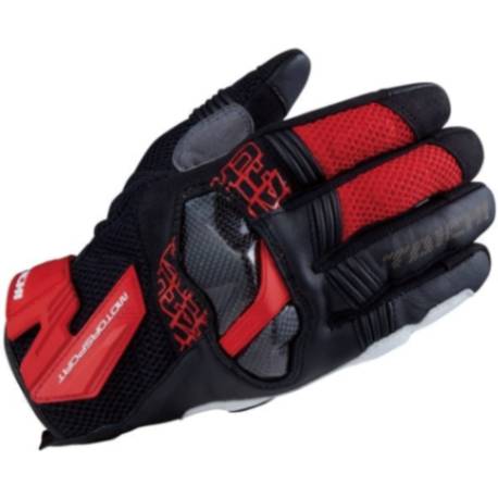 RS Taichi Armed Mesh Gloves - Black Red