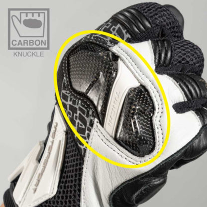 RS Taichi Armed Mesh Gloves - Reflective Black