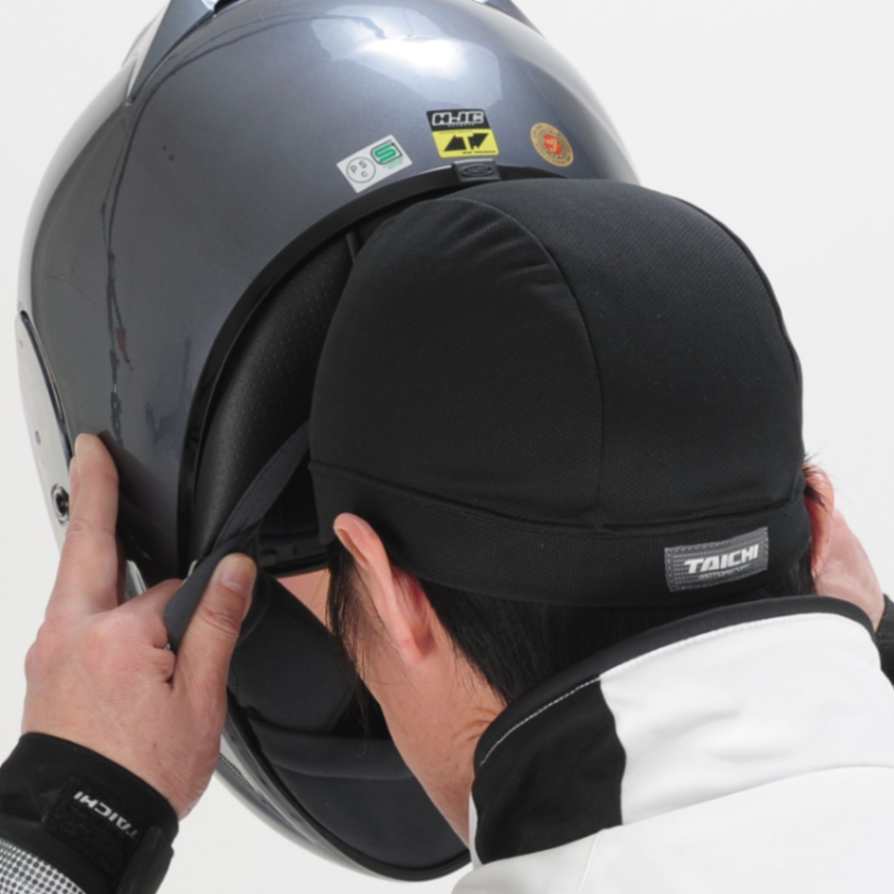 RS Taichi Cool Ride Helmet Inner Cap Black
