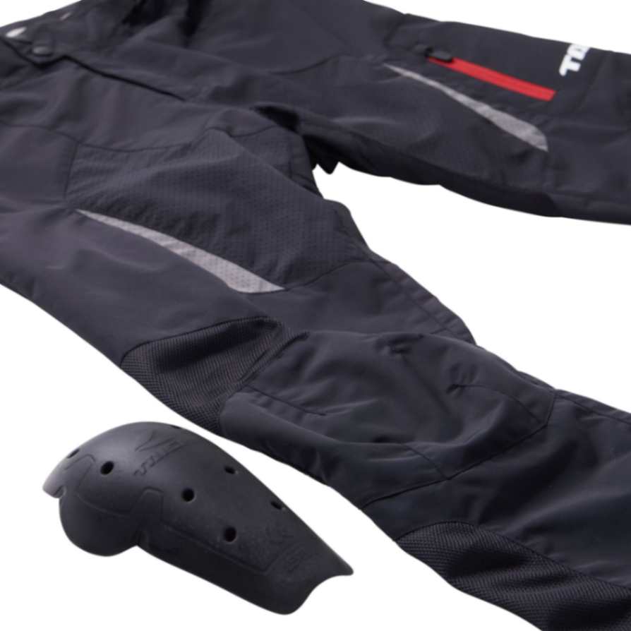 RS Taichi Cross Over Mesh Riding Pants - White Black