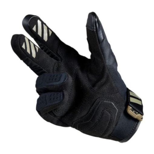 RS Taichi Drymaster Compass Wp Riding Gloves - Black Khaki