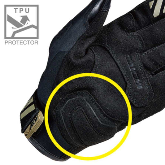 RS Taichi Drymaster Compass Wp Riding Gloves - Black Red