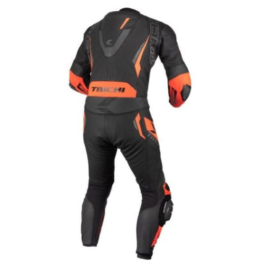 RS Taichi GP WRX R307 Racing Suit - Black/Neon Red