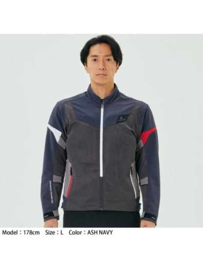 RS Taichi Quick Dry Racer Jacket - Ash Navy
