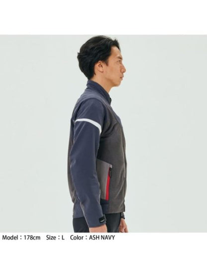RS Taichi Quick Dry Racer Jacket - Ash Navy