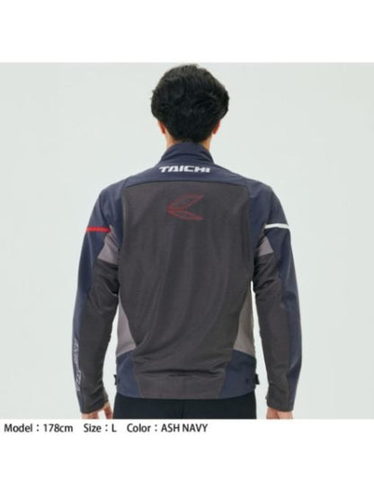 RS Taichi Quick Dry Racer Jacket - Ash Navy