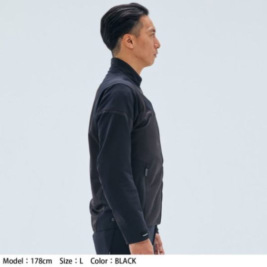 RS Taichi Quick Dry Racer Jacket - Black