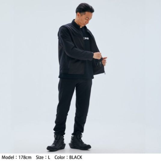 RS Taichi Quick Dry Racer Jacket - Black
