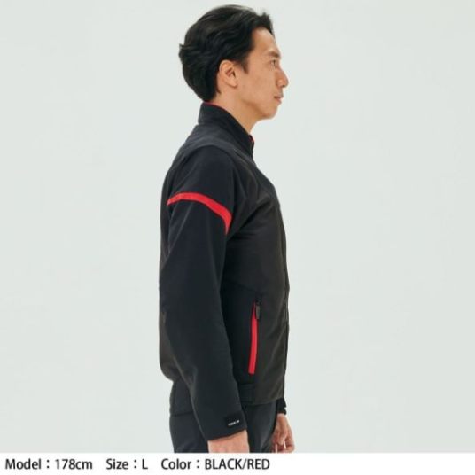 RS Taichi Quick Dry Racer Jacket - Black Red