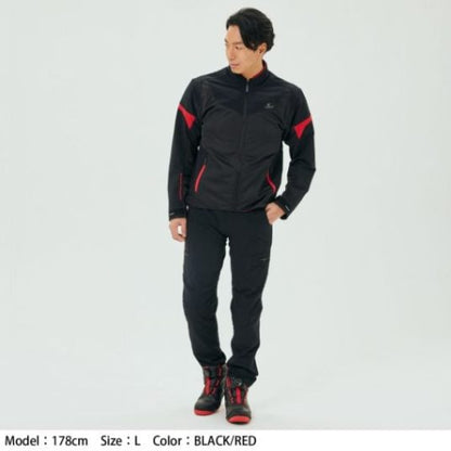 RS Taichi Quick Dry Racer Jacket - Black Red