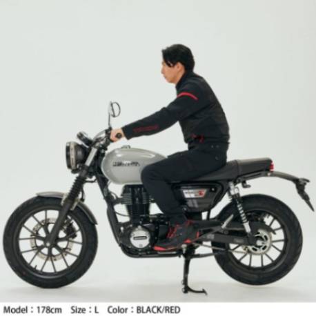 RS Taichi Quick Dry Racer Jacket - Black Red