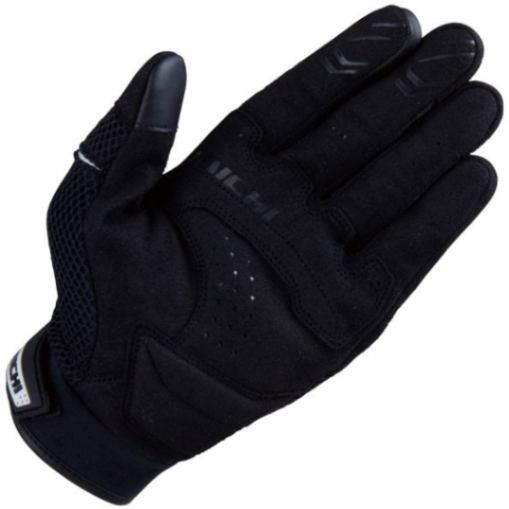 RS Taichi Rubber knuckle Gloves - Black White