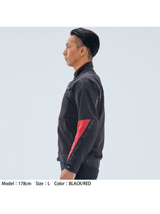 RS Taichi Torque Air Jacket - Black Red