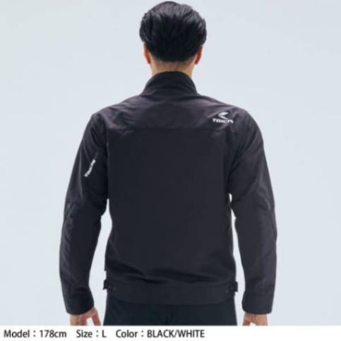 RS Taichi Torque Air Jacket - White Black