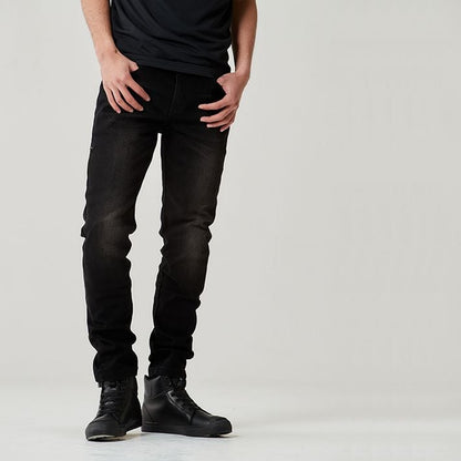 RS Taichi Windproof Stretch Denim Pants - Black