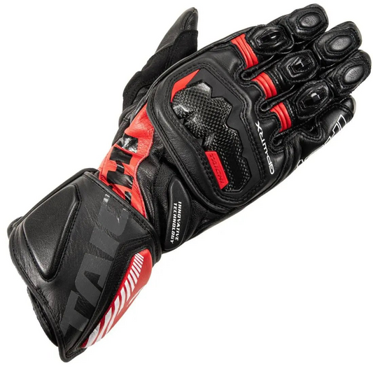 RS Taichi GP WRX Racing Gloves - Black Red
