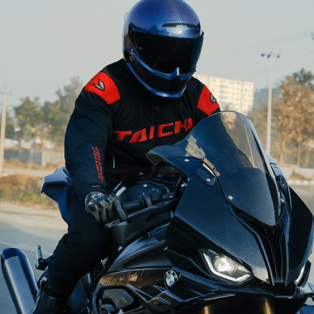 RS Taichi Phantom Mesh Jacket - Black Red