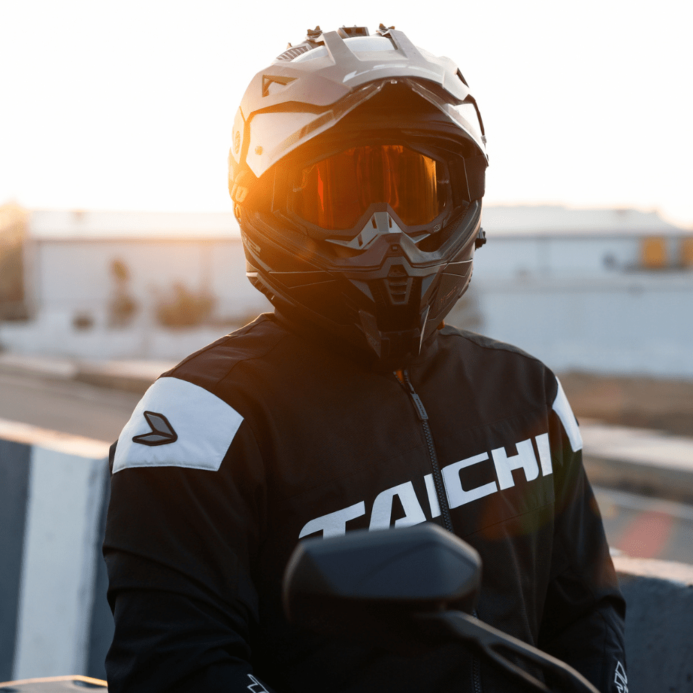 RS Taichi Phantom Mesh Jacket - Black White