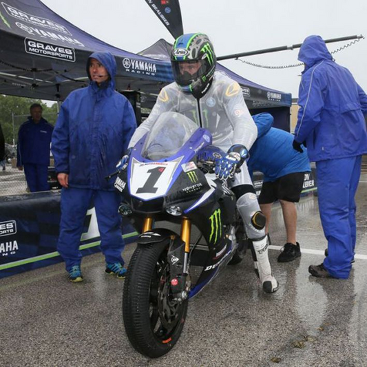 RS Taichi Racing Rain Suit Clear