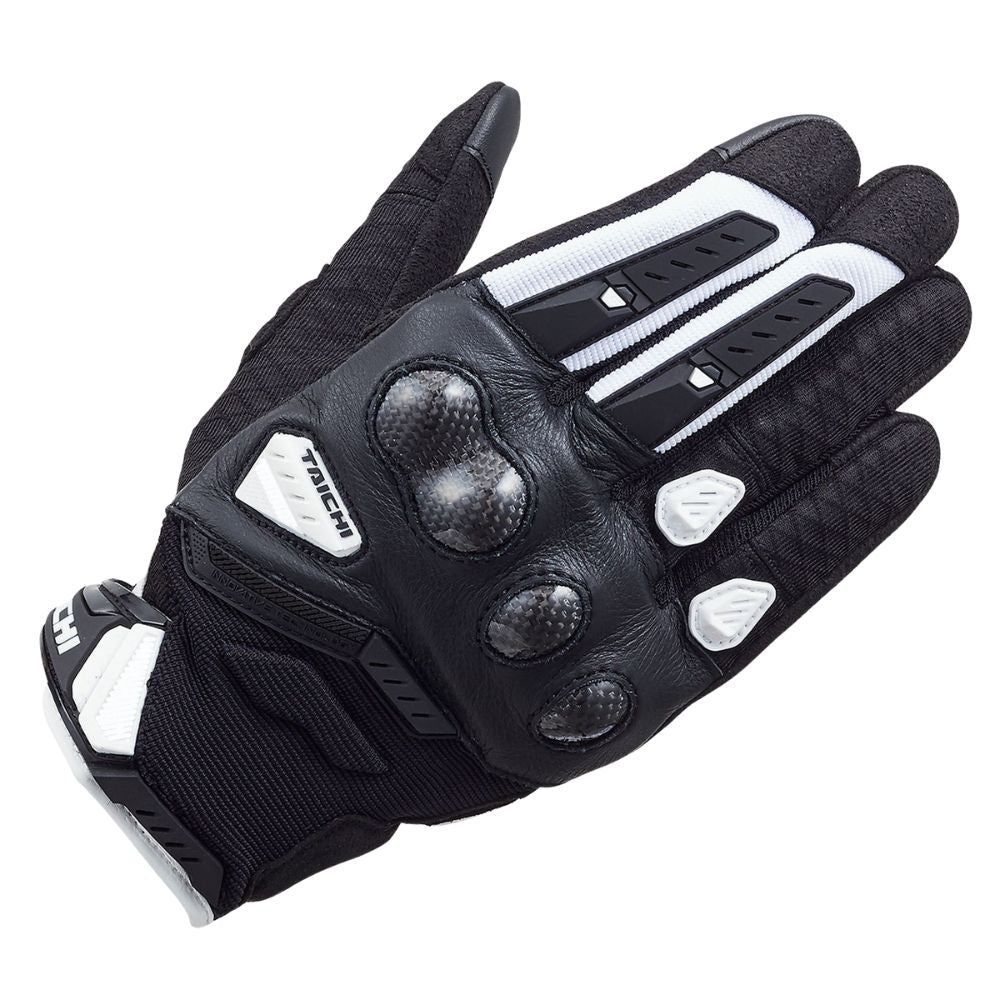 RS Taichi Velocity Mesh Gloves - Black White