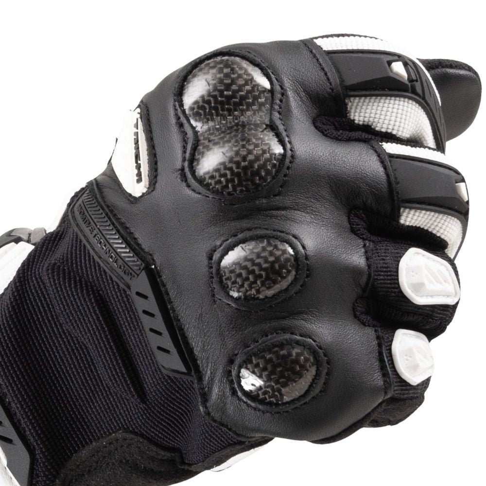 RS Taichi Velocity Mesh Gloves - Black White