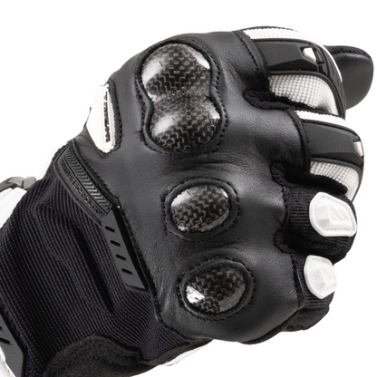 RS Taichi Velocity Mesh Gloves - Black White