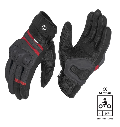 RYNOX AIR GT GLOVES GREY RED