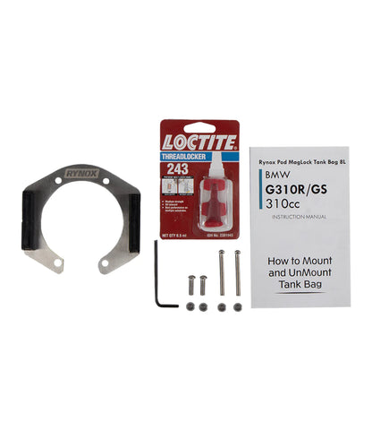 RYNOX Pod Maglock Tank Bag 8L for BMW GS 310