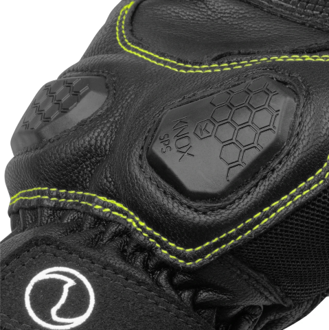 RYNOX Tornado Pro 3 Gloves - Black HI-VIZ Green