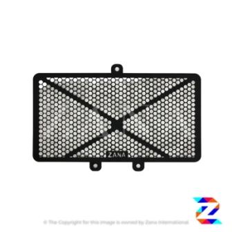 Radiator Grill Black for Kawasaki Ninja 300 - ZANA ZI-8049 - Riders Junction
