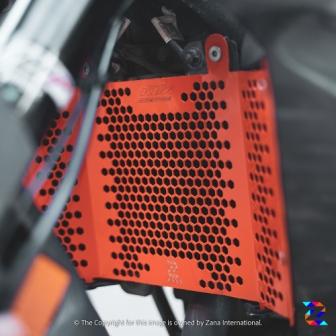 Radiator Grill Orange for KTM Adventure 250-390 - Riders-Junction