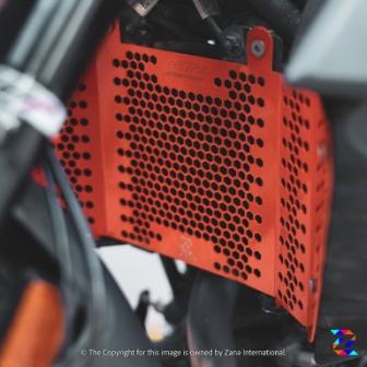 Radiator Grill Orange for KTM Adventure 250-390 - Riders Junction