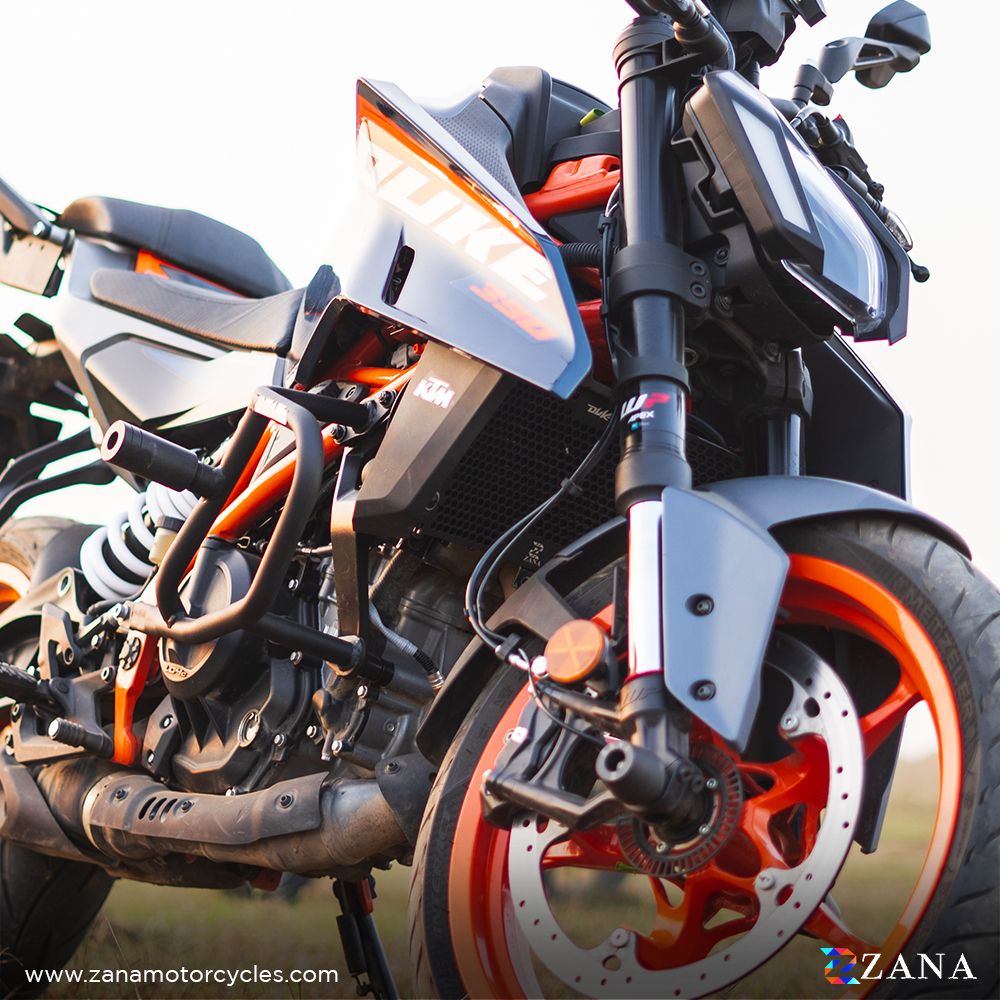 Radiator Guard for KTM Duke 390 - Gen 3 - ZI-8410 - Riders Junction