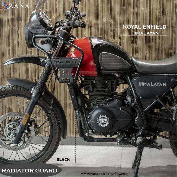 Radiator Guard Honeycomb Black (Full) Himalayan BS-3/4/6 - ZI-8206