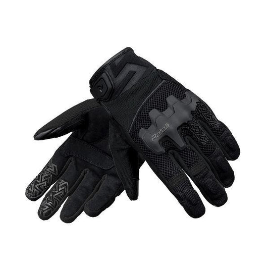 Raida Drift Motorcycle Gloves-Black