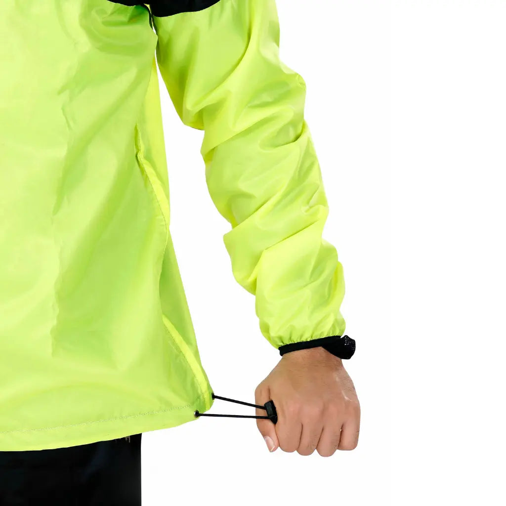 Raida Drymax 10K Rain Jacket | Hiviz-Black - Riders Junction