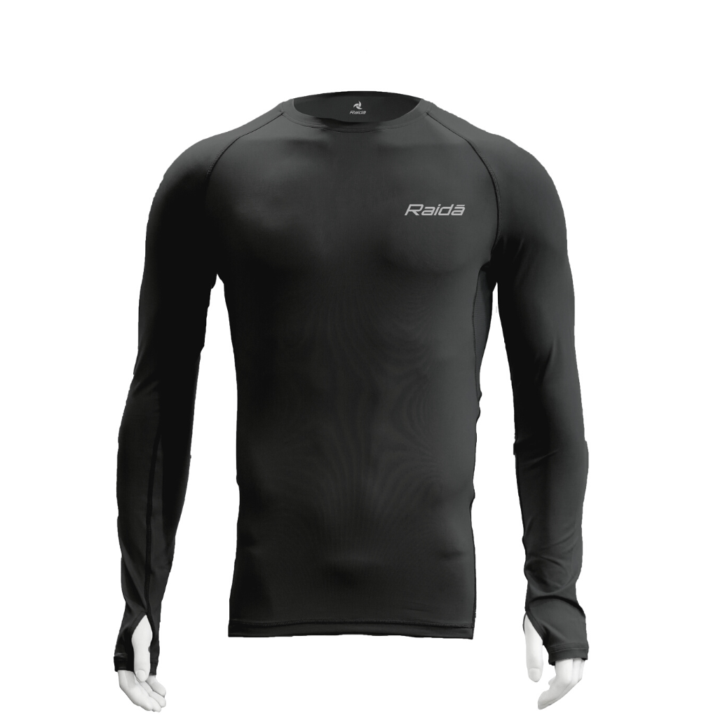 Raida High Performance Base Layer-Top (Black)