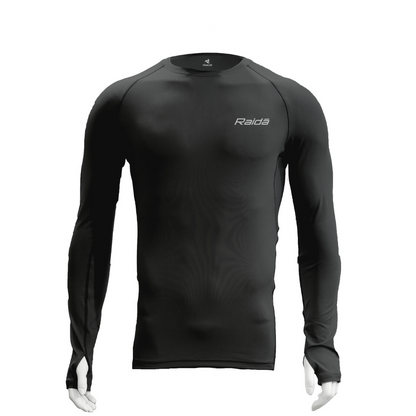 Raida High Performance Base Layer-Top (Black)