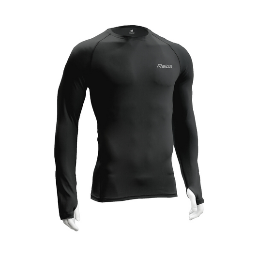 Raida High Performance Base Layer-Top (Black)